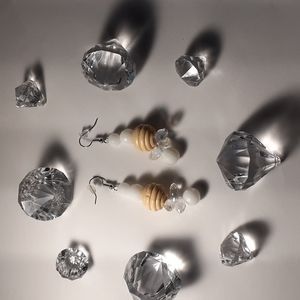 Diamond Bella Handcrafted Fashion earrings. Be u, express yourself!